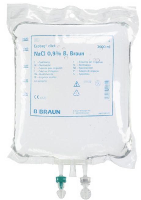 B. BRAUN NACL 0.9%, 2000ml West Ecobag (6 Stk)