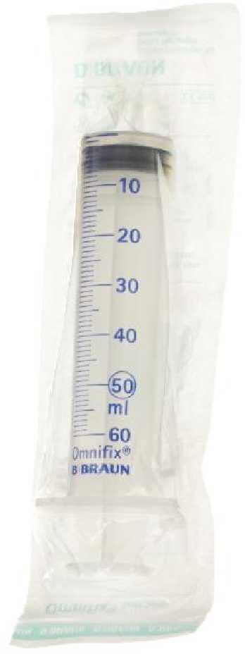 B. BRAUN OMNIFIX Spritze 50ml Luer Lock latexfrei (100 Stk)