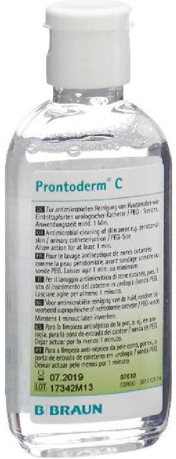B. BRAUN PRONTODERM C Lösung Ovalflasche (75ml)