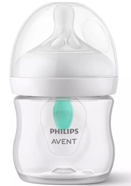 Philips Avent Natural Response Babyflasche mit Airfree Ventil 125ml, 0M+ (1 Stk)