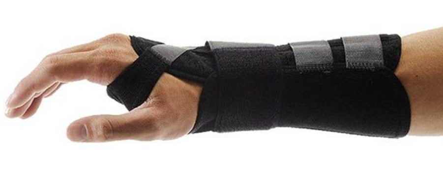 OMNIMED Ortho Manu Flex Handgelenk Bandage, Grösse S, 22cm rechts schwarz (1 Stk)