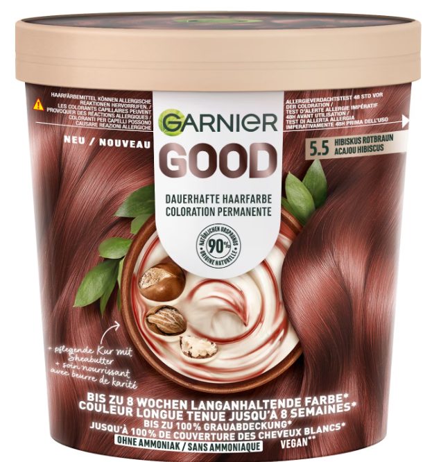 GARNIER GOOD Color permanent 5.5 Auburn Hibiscus Brown (1 Stk)