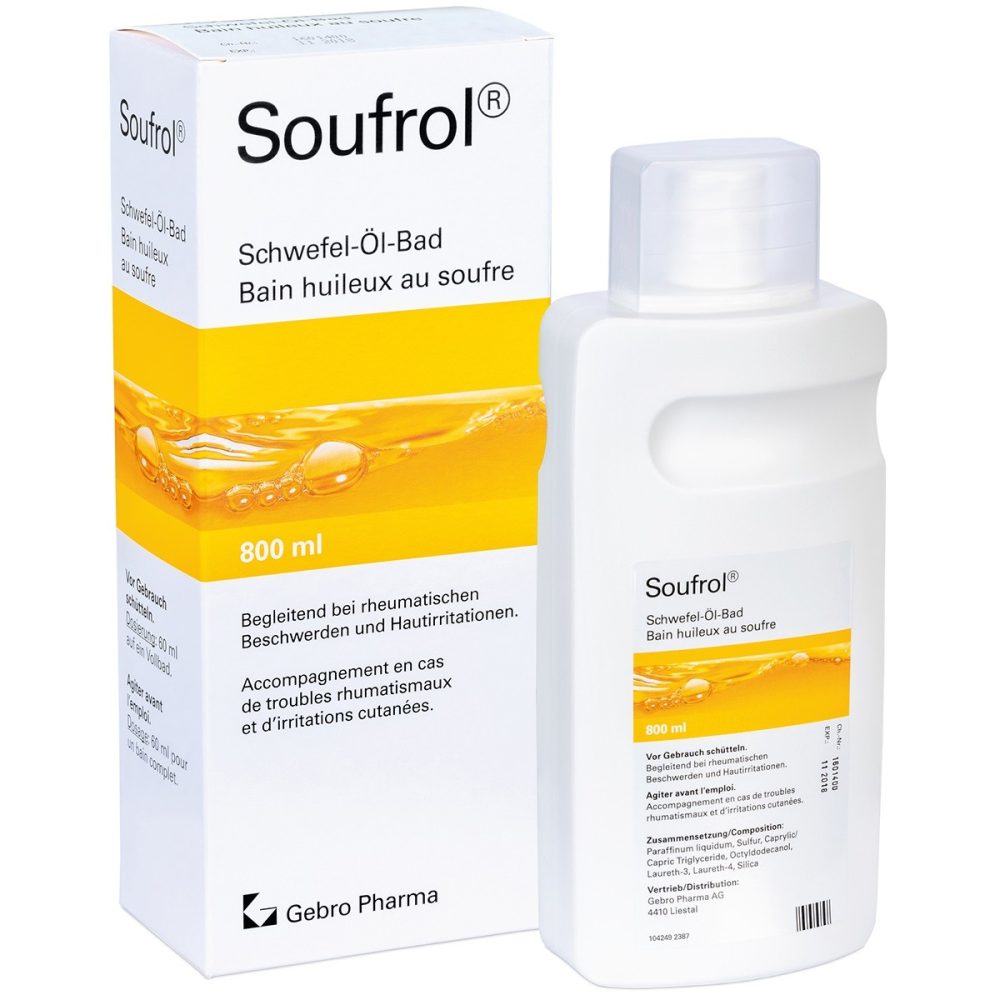 Soufrol Schwefelölbad (800ml)