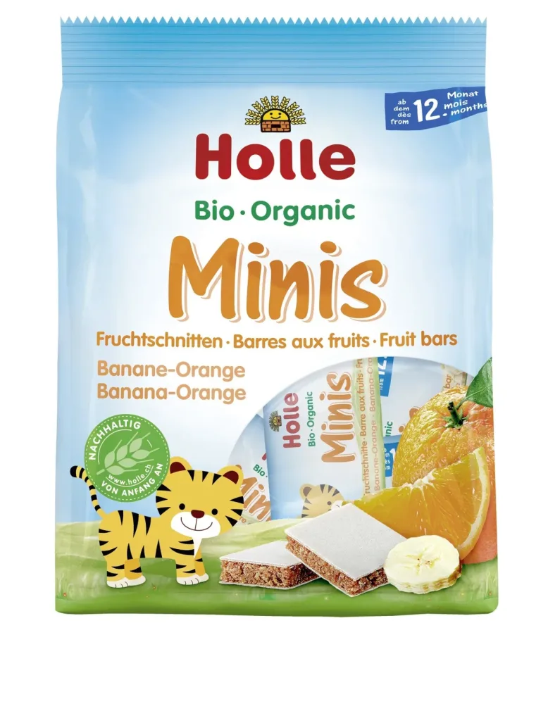 Holle -  Bio-Minis Banane Orange (100g), One Size