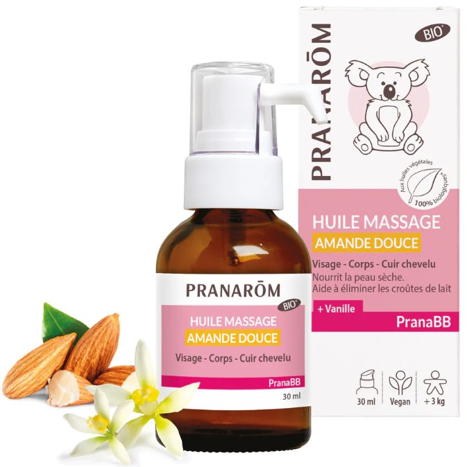 PRANARÖM PranaBB Massageöl Süssmandel Bio Eco (30ml)
