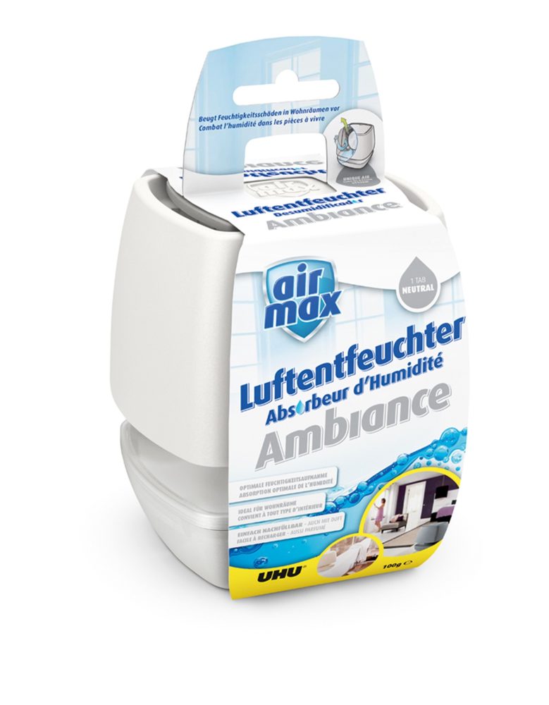 UHU AIRMAX Luftentfeuchter Ambiance weiss (100g)