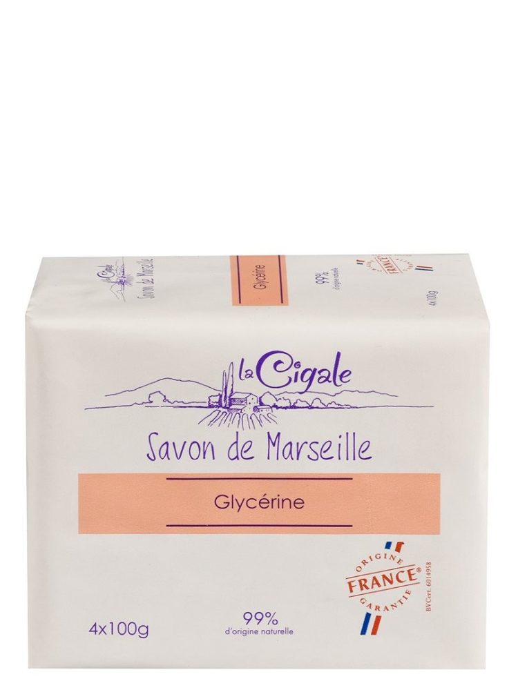 LA CIGALE Marseilleseife Glyzerin (4x100g)