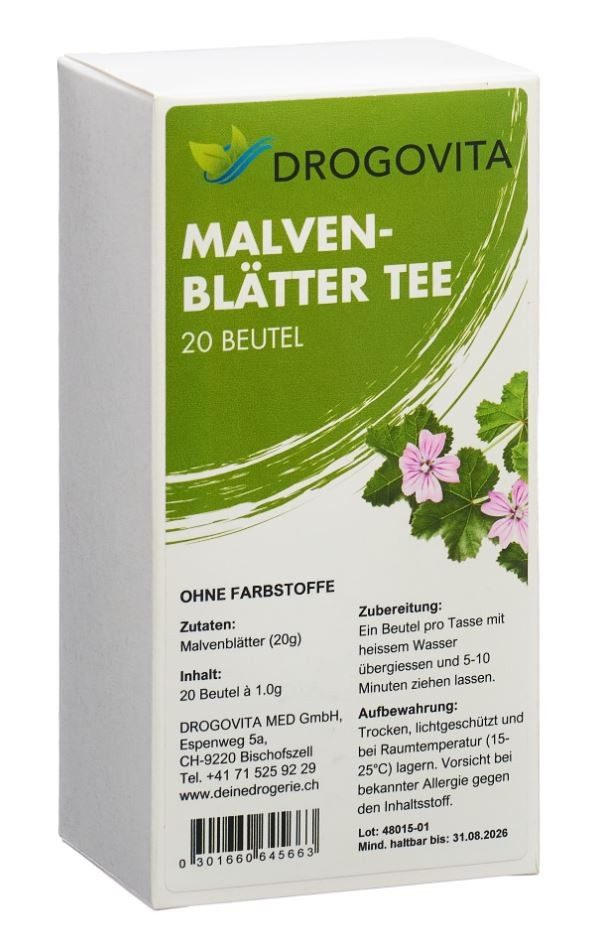 Drogovita Malvenblätter Tee (20 Stk)