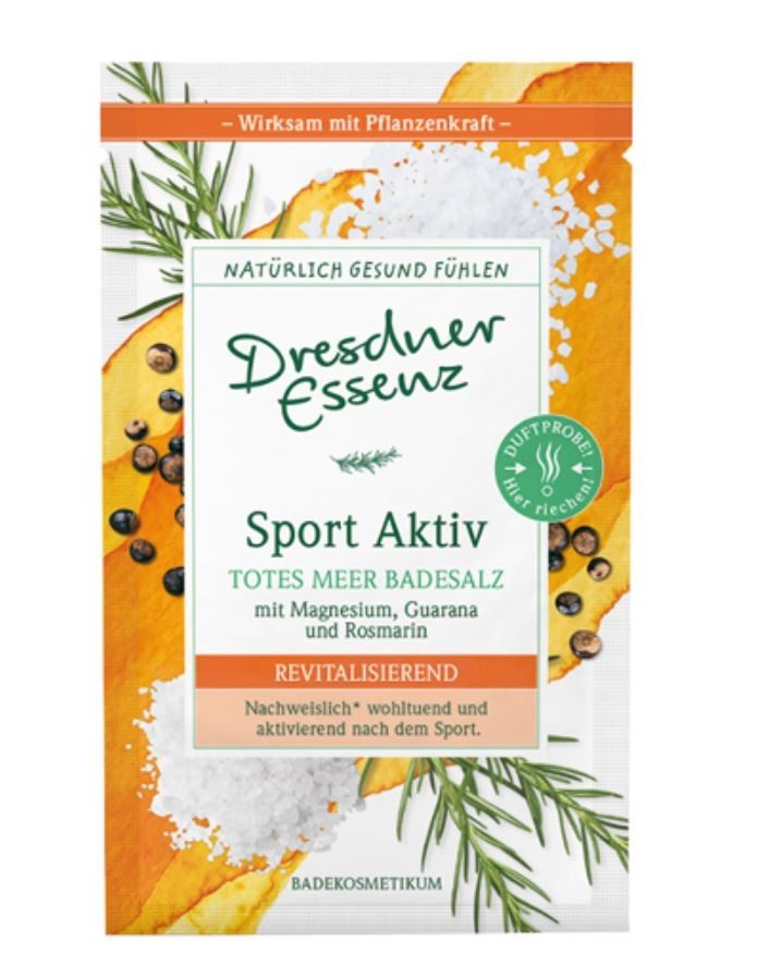 Dresdner Badesalz Sport Aktiv Natürlich (12x60g)