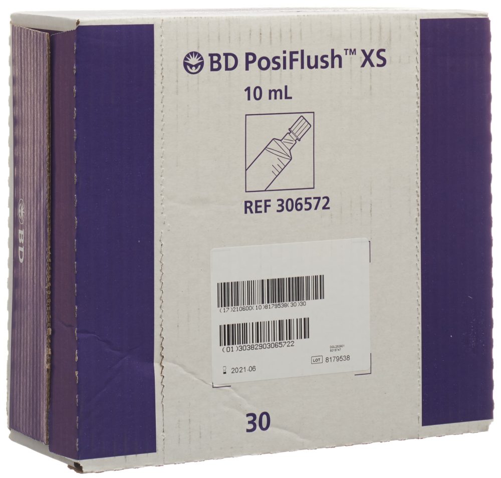 BD PosiFlush XS Fertigspritzen (30x10ml)