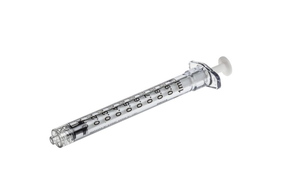 BD Plastipak Spritze 5ml, 3-teilig, Luer-Lock zentriert (125 Stk)
