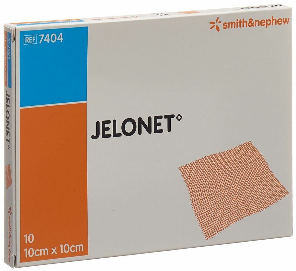 JELONET Paraffingaze, 10cmx10cm, steril (10 Stk)