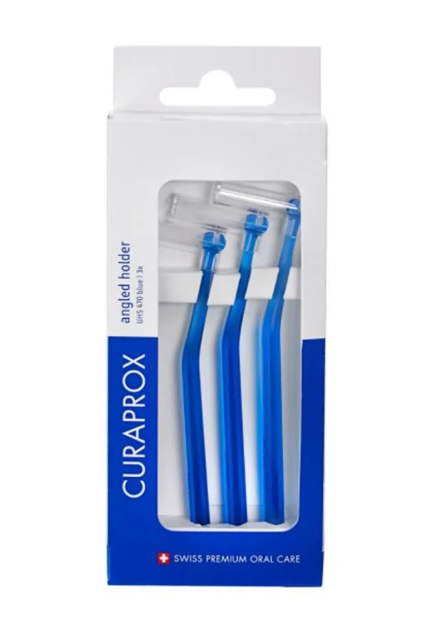 Curaprox UHS 470 Halter abgewinkelt (3 Stk)