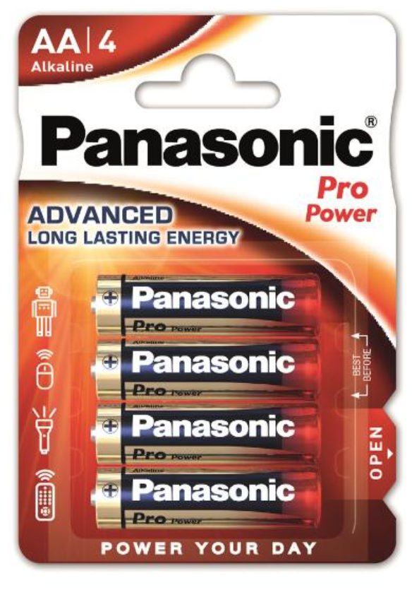 PANASONIC Batterien Pro Power AA LR6 4 Stk