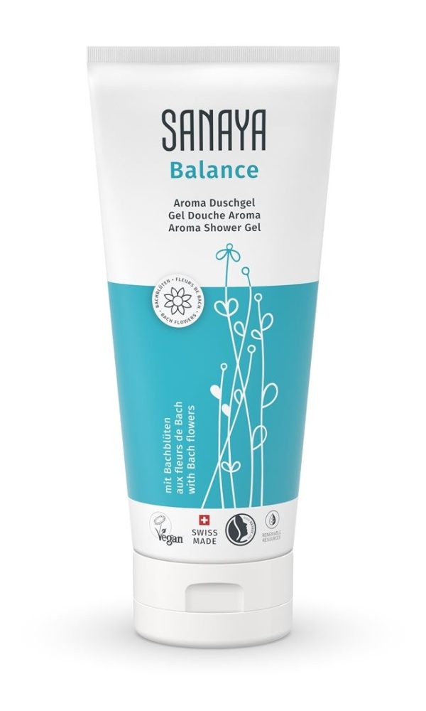 Sanaya Balance Aroma Duschgel mit Bachblüten (200ml)