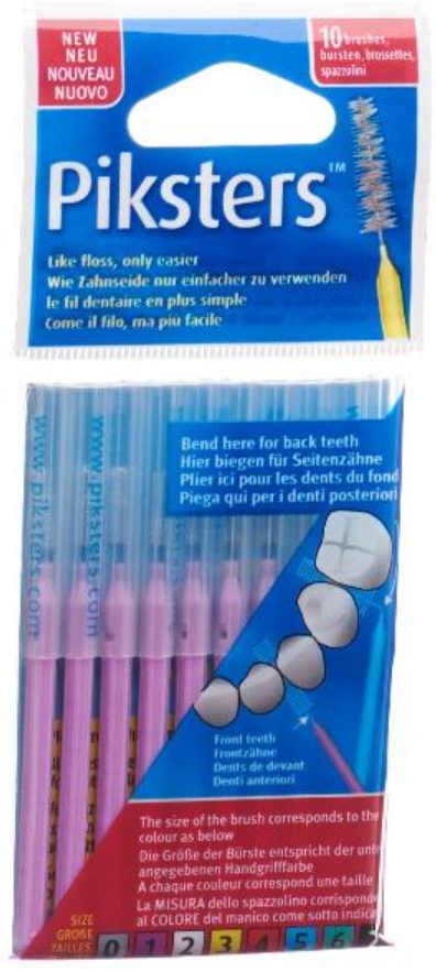Piksters Interdentalbürsten, Grösse 1 (10 Stk)
