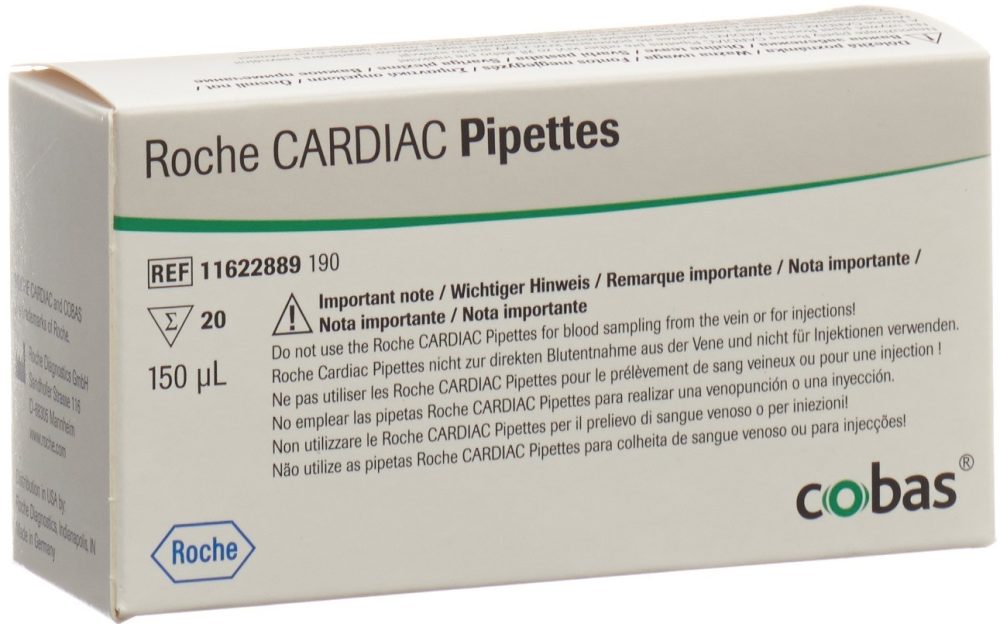 CARDIAC Pipetten 150 Mikroliter (20 Stk)