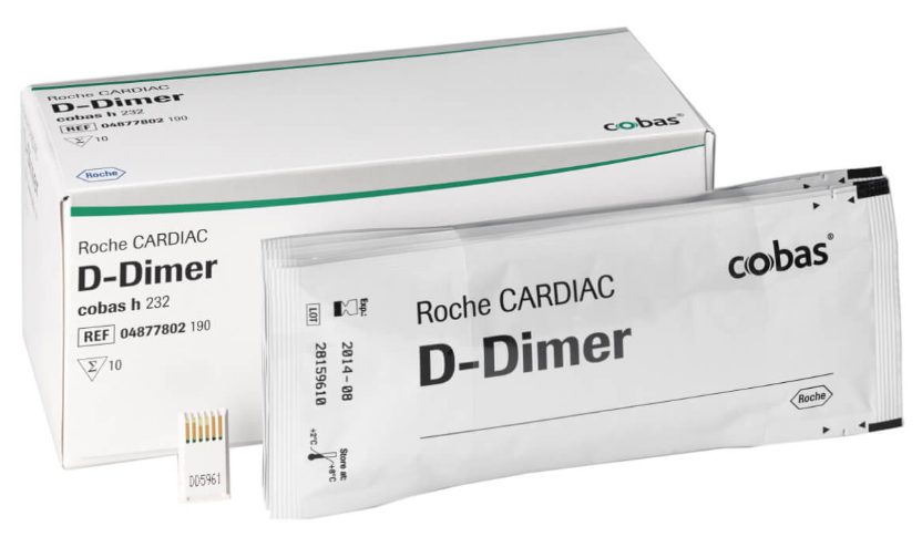 cobas CARDIAC D-Dimer Teststreifen h232 (10 Stk)