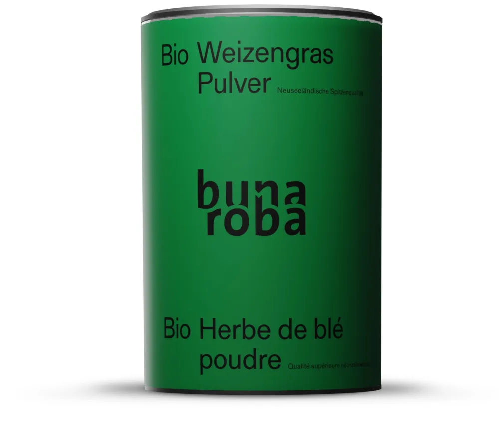 bunaroba Bio Weizengras Pulver (125g)