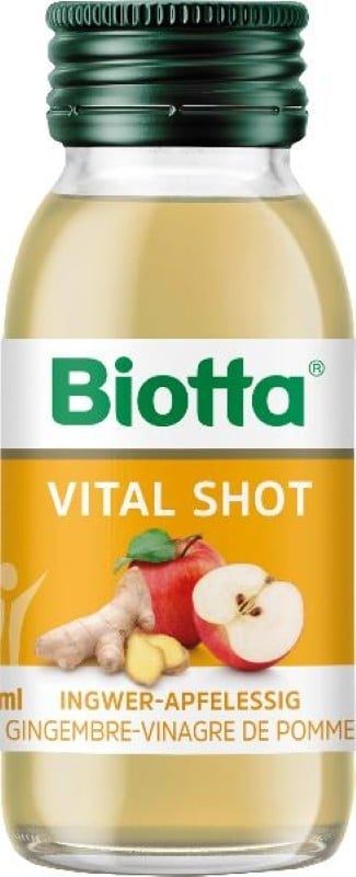 Biotta Vital Shot Ingwer-Apfelessig (60ml)