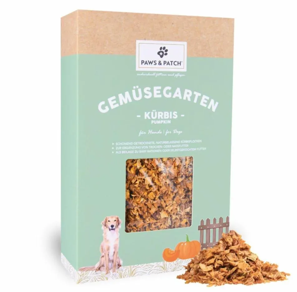 Paws and Patch Hunde Kürbisflocken (700g)