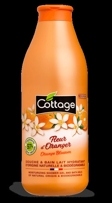 Cottage - Duschmilch Orangenblüte, Douche Fleur D'Oranger, 250 ml