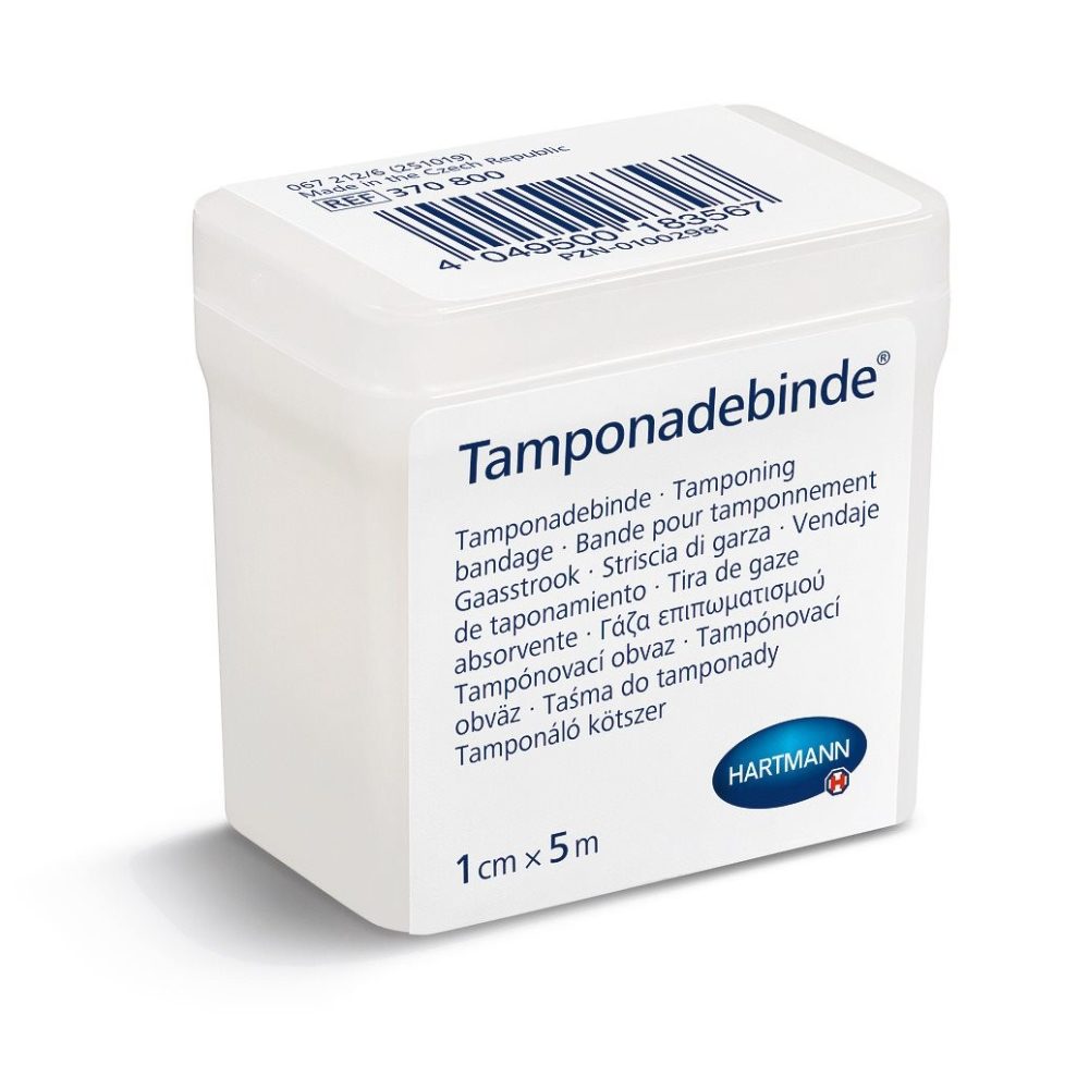 DermaPlast Tamponadebinde 1cmx5m steril (1 Stk)