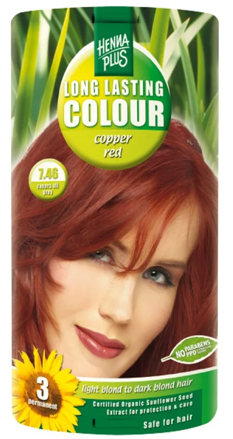 HENNA PLUS Long Lasting Colour 7.46 Kupferrot (1 Stk)