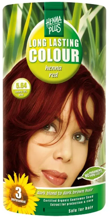 HENNA PLUS Long Lasting Colour 5.64 Henna Rot (1 Stk)