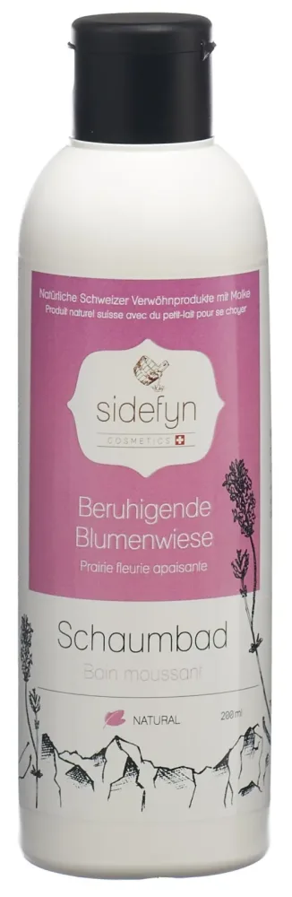 sidefyn Schaumbad Beruhigende Blumenwiese (200ml)