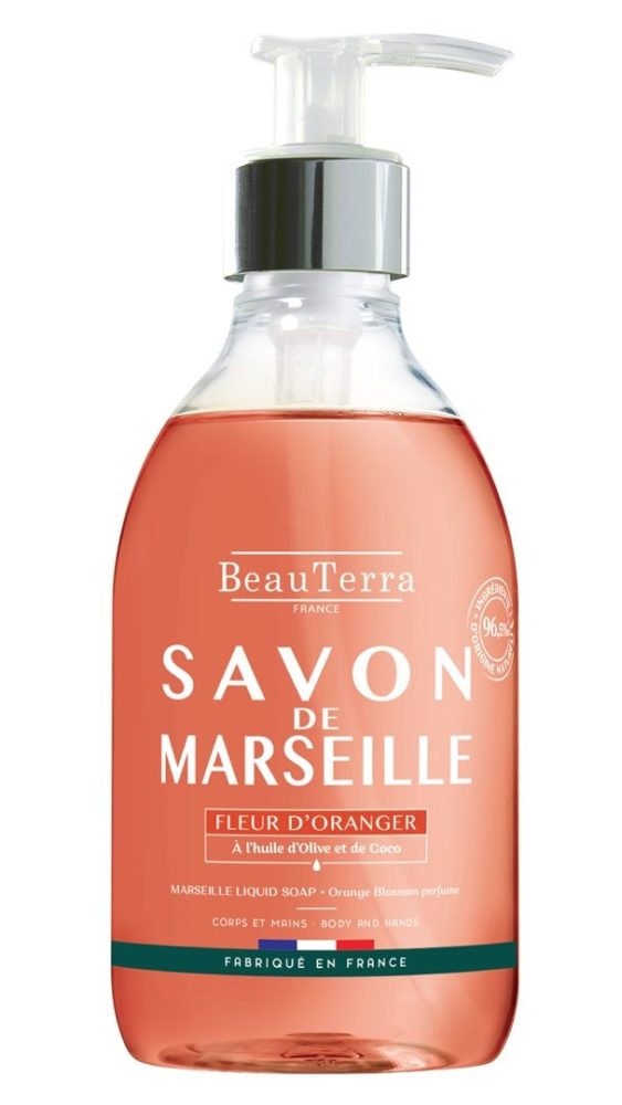 BeauTerra Flüssigseife Marseille Orangenblüte (1000ml)