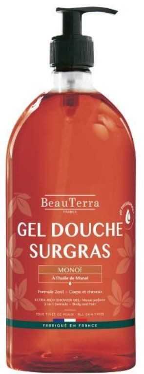 BeauTerra reichhaltiges Duschgel Monoi (1000ml)
