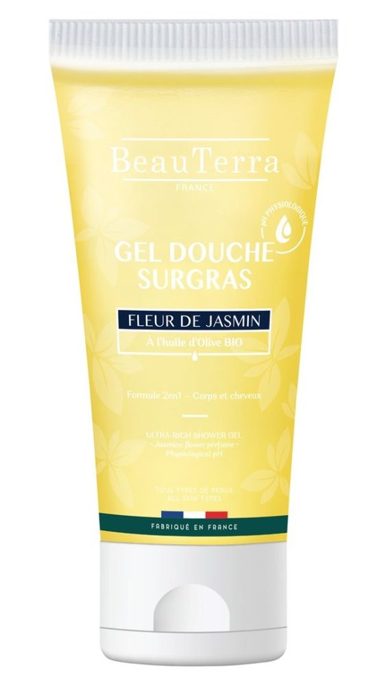 BeauTerra reichhaltiges Duschgel Jasminblüte (200ml)