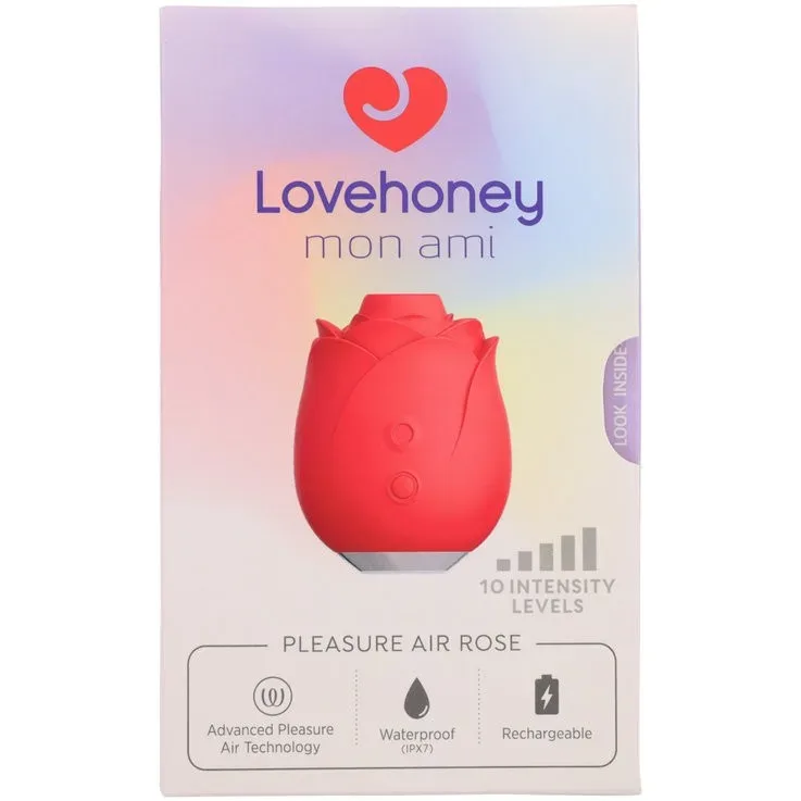 Lovehoney mon ami Pleasure Air Rose Clitoral Suction Stimulator