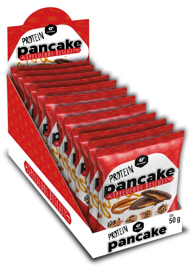 GO FITNESS Protein Pancake Speculoos Biscuit (12x50g)
