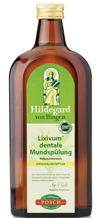 POSCH Lixivum, dentale Mundspülung, nach Hildegard von Bingen (500ml)