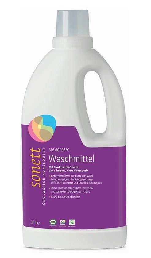 Sonett Waschmittel 30°-95°C Lavendel (2L)
