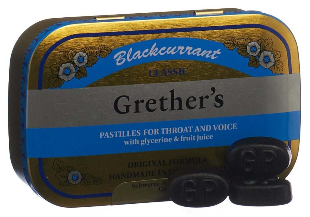 Grether's Pastilles Blackcurrant (110g)