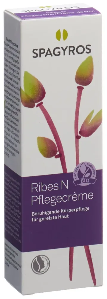 SPAGYROS Ribes N Pflegecrème mit Dispenser (50ml)