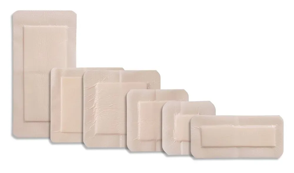 ConvaTec Foam Lite dünner Schaumverband, 5x5cm (10 Stk)