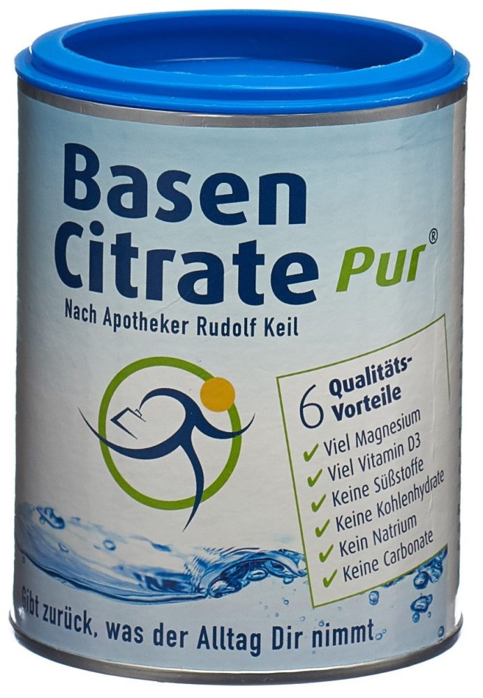 BasenCitrate Pur Pulver (216g)