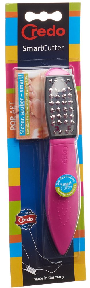 Credo SmartCutter Hornhautentferner, PopArt