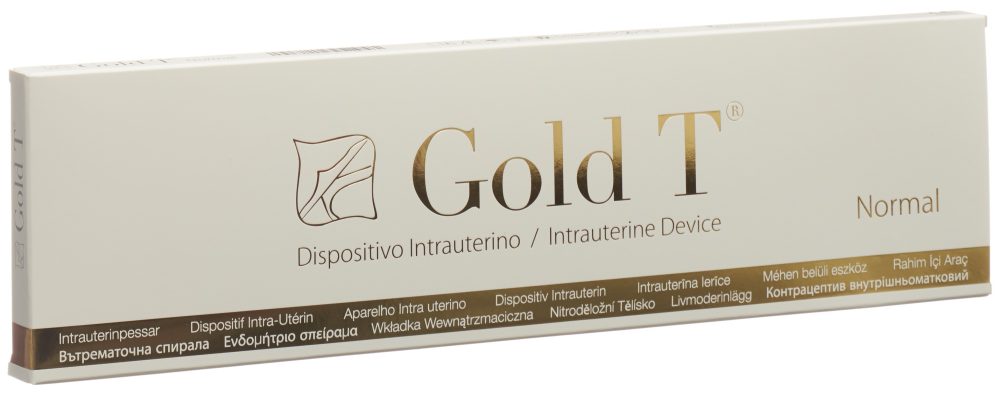 Gold T Intrauterinpessar (1 Stk)