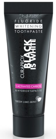 CURAPROX - Black is white-Zahnpasta,  Black White Z-pasta, 10 ml