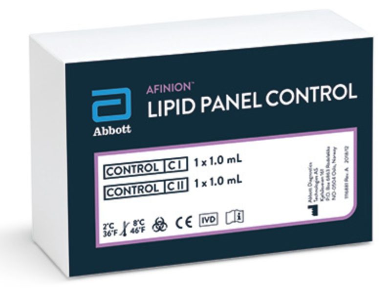 Abbott AFINION Lipid Panel Control Level I+I (2x1ml)