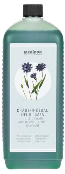 MEDiDOR Kräuterölbad Heublumen (1 Liter)