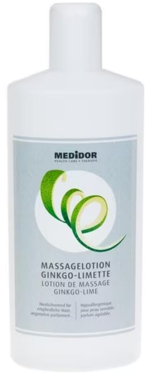 MEDiDOR Massagelotion Ginkgo-Limette (1 Liter)