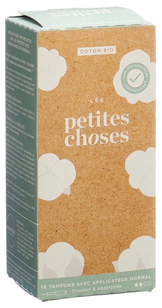 Les petites choses Bio-Tampon normal, mit Applikator (16 Stk)