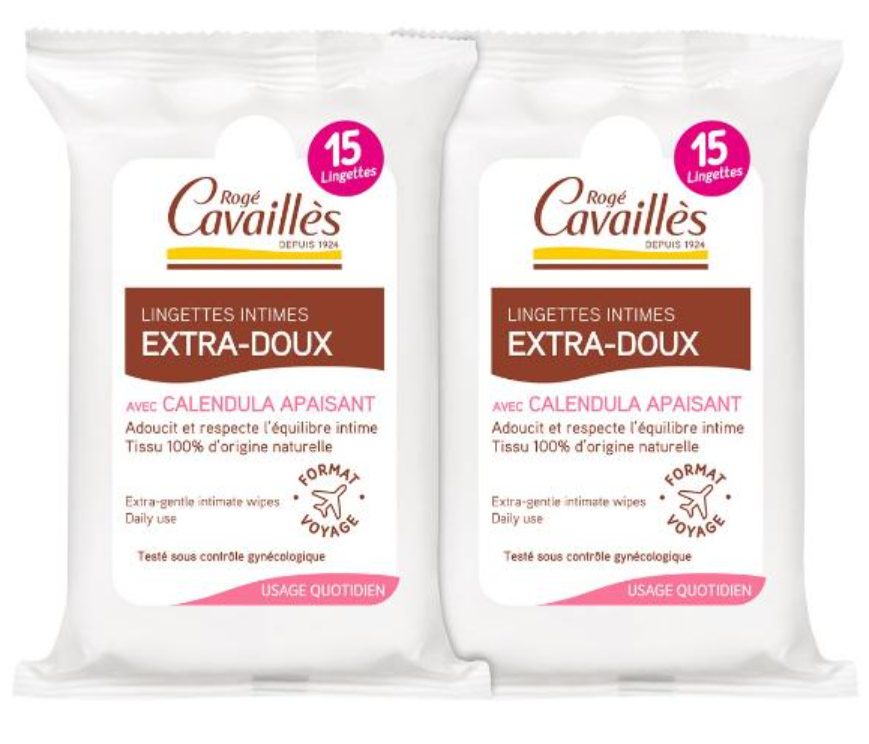 Roge Cavailles Intimtücher Extra Sanft Duo (2x15 Stk)