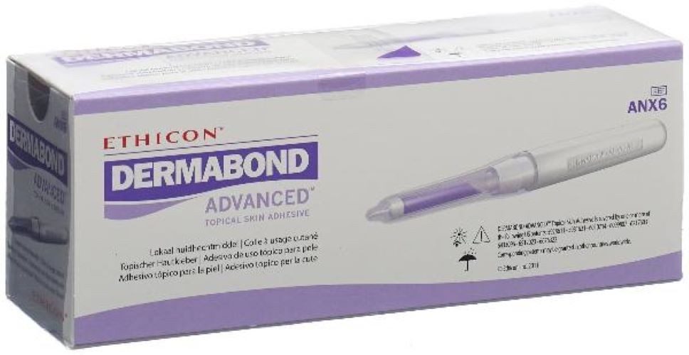 DERMABOND Advanced Hautkleber 6 Amp (0.7ml)
